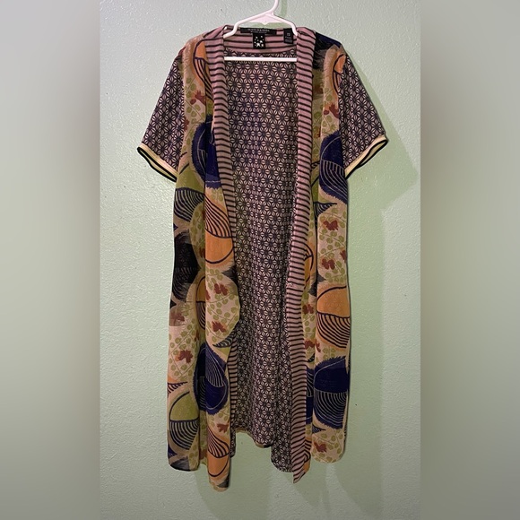 Scotch & Soda Colorful Patterned Open Cardigan - Picture 2 of 7